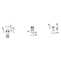 Laufen Ablage Assist 166x101mm, mit 2 Seifenspender, Weiß matt... LAUFEN-H383AS02680001 7612738177997 (Abb. 1)