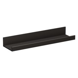 Laufen Ablage Assist 400x100mm, ohne Ausschnitt, Aluminium, Schwarz matt... LAUFEN-H385AS14500001 7612738178086 (Abb. 1)