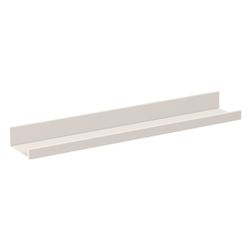 Laufen Ablage Assist 600x100mm, ohne Ausschnitt, Aluminium, Weiß matt... LAUFEN-H385AS22680001 7612738178116 (Abb. 1)