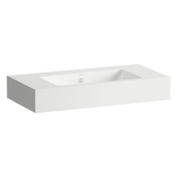 Laufen Waschtisch Classics 800x405x135mm, rechteckig, ohne Hahnloch mit Überlauf... LAUFEN-H510CL40001091 7612738178550 (Abb. 1)