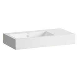Laufen Waschtisch Classics 800x405x135mm, rechteckig, Becken links mit 1 Hahnloc... LAUFEN-H510CL60001041 7612738178659 (Abb. 1)