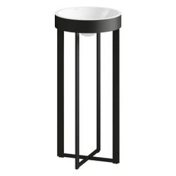 Laufen Waschtisch bodenstehend XCross 397x427x900mm, mit Wandanbindung ohne Arma... LAUFEN-H511CR37161121 7612738178864 (Abb. 1)