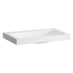 Laufen Waschtisch-Schale Classics 800x500x111mm, rechteckig, mit Armaturenbank u... LAUFEN-H512CL70001111 7612738180072 (Abb. 1)