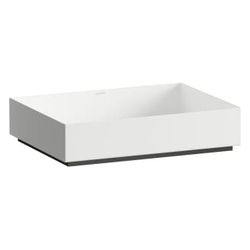 Laufen Waschtisch-Schale Metaphor 500x375x115mm, rechteckig, ohne Hahnloch und Ü... LAUFEN-H512ME57571121 7612738180195 (Abb. 1)