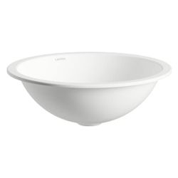 Laufen Einbau-Waschtisch Form rund 400x400x140mm, von unten, ohne Hahnloch und Ü... LAUFEN-H513FM30001121 7612738181284 (Abb. 1)