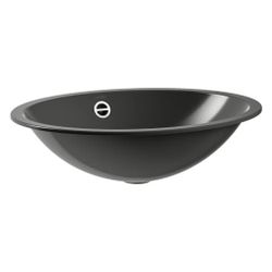 Laufen Einbau-Waschtisch Form oval 525x425x150mm, von unten, ohne Hahnloch und Ü... LAUFEN-H513FM60191121 7612738181376 (Abb. 1)
