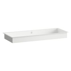 Laufen Einbau-Waschtisch Metaphor rechteckig 1004x379x111mm, von unten, ohne Hah... LAUFEN-H513ME90001091 7612738181475 (Abb. 1)