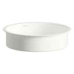 Laufen Einbau-Waschtisch Unisono rund 319x319x104mm, von unten, ohne Hahnloch un... LAUFEN-H513UO20001121 7612738181550 (Abb. 1)