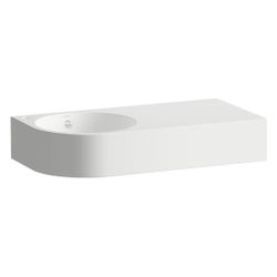 Laufen Waschtisch Form 800x400x150mm, rechteckig, Ablage rechts 1 Hahnloch mit Ü... LAUFEN-H515FM43991041 7612738181642 (Abb. 1)