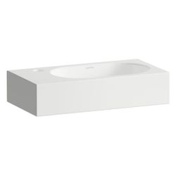 Laufen Waschtisch Fusion.S 450x236x100mm, rechteckig, Becken rechts, mit 1 Hahnl... LAUFEN-H515FS30001111 7612738181659 (Abb. 1)