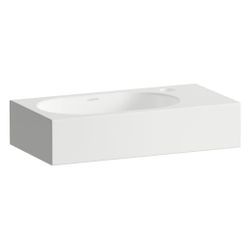 Laufen Waschtisch Fusion.S 450x236x100mm, rechteckig, Becken links, mit 1 Hahnlo... LAUFEN-H515FS40001111 7612738181673 (Abb. 1)