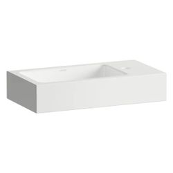 Laufen Waschtisch Xplore.S 500x268x100mm, rechteckig, Becken links, mit 1 Hahnlo... LAUFEN-H515XS40001111 7612738181703 (Abb. 1)