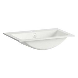 Laufen Einbau-Waschtisch Classics rechteckig 585x405x143mm, von oben, mit Armatu... LAUFEN-H517CL30001041 7612738181734 (Abb. 1)
