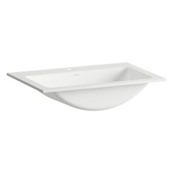 Laufen Einbau-Waschtisch Classics rechteckig 585x405x143mm, von oben, mit Armatu... LAUFEN-H517CL30001111 7612738181772 (Abb. 1)