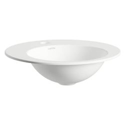 Laufen Einbau-Waschtisch Form rund 400x400x110mm, von oben, mit 1 Hahnloch, ohne... LAUFEN-H517FM30001111 7612738181994 (Abb. 1)