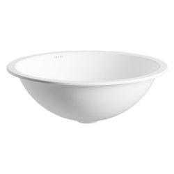 Laufen Einbau-Waschtisch Form rund 450x450x159mm, von oben, ohne Hahnloch und Üb... LAUFEN-H517FM50001121 7612738182090 (Abb. 1)
