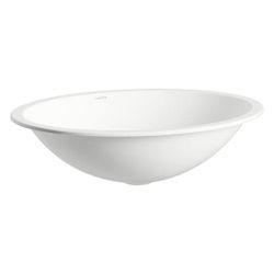 Laufen Einbau-Waschtisch Form oval 525x425x150mm, von oben, ohne Armaturenbank, ... LAUFEN-H517FM60001121 7612738182137 (Abb. 1)
