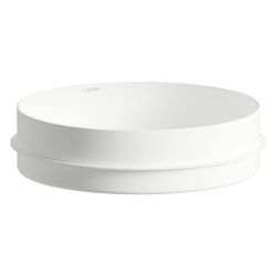 Laufen Einbau-Waschtisch Unisono rund 375x375x114mm, von oben, ohne Hahnloch und... LAUFEN-H517UO37571121 7612738182304 (Abb. 1)