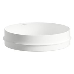 Laufen Einbau-Waschtisch Unisono rund 400x400x114mm, von oben, ohne Hahnloch und... LAUFEN-H517UO40001121 7612738182328 (Abb. 1)