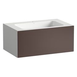 Laufen Waschplatz Folio 804x500x350mm, mit Armaturenbank, 1 Hahnloch, ohne Überl... LAUFEN-H580FO35231111 7612738182632 (Abb. 1)