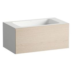 Laufen Waschplatz Folio 804x450x350mm, ohne Armaturenbank, Hahnloch und Überlauf... LAUFEN-H580FO35241121 7612738182687 (Abb. 1)