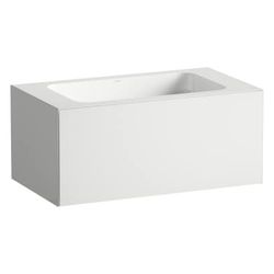 Laufen Waschplatz Folio 804x450x350mm, ohne Armaturenbank, Hahnloch und Überlauf... LAUFEN-H580FO35251121 7612738182724 (Abb. 1)