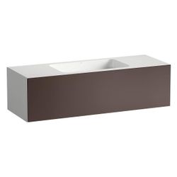 Laufen Waschplatz Folio 1254x450x350mm, ohne Armaturenbank, Hahnloch und Überlau... LAUFEN-H580FO55231121 7612738183042 (Abb. 1)