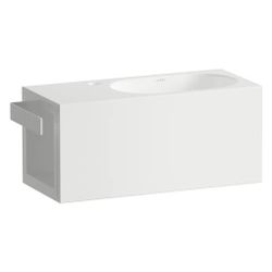Laufen Waschplatz Fusion.S 535x236x240mm, rechteckig, mit Tuchhalter links, 1 Ha... LAUFEN-H585FS30001111 7612738183394 (Abb. 1)