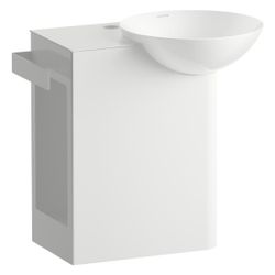 Laufen Waschplatz Insert 485x317x470mm, rechteckig, Becken rechts, mit 1 Hahnloc... LAUFEN-H585IN30001111 7612738183417 (Abb. 1)