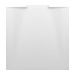 Laufen Duschwanne NIA 800x800x28mm, Weiß, aus Marbond, mit Wandablauf... LAUFEN-H2100300000001 7612738108168 (Abb. 1)
