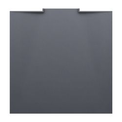 Laufen Duschwanne NIA 800x800x28mm, Anthrazit, aus Marbond, mit Wandablauf... LAUFEN-H2100300780001 7612738108175 (Abb. 1)