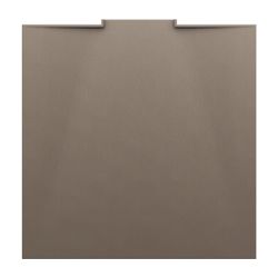 Laufen Duschwanne NIA 900x900x28mm, Caffè, aus Marbond, mit Wandablauf... LAUFEN-H2100311290001 7612738112356 (Abb. 1)