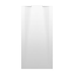 Laufen Duschwanne NIA 800x1600x36mm, Weiß, aus Marbond, mit Wandablauf... LAUFEN-H2100350000001 7612738112455 (Abb. 1)