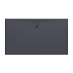 Laufen Duschwanne Laufen Pro 800x1400x30mm, Anthrazit, aus Marbond, Ablauf lange... LAUFEN-H2109530780001 7612738932961 (Abb. 1)