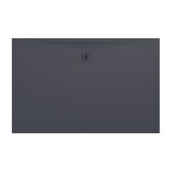 Laufen Duschwanne Laufen Pro 900x1400x30mm, Anthrazit, aus Marbond, Ablauf lange... LAUFEN-H2109590780001 7612738933173 (Abb. 1)