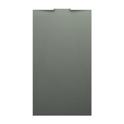 Laufen Duschwanne NIA 1000x1800x38mm, Betongrau, aus Marbond, mit Wandablauf... LAUFEN-H2110300790001 7612738112226 (Abb. 1)
