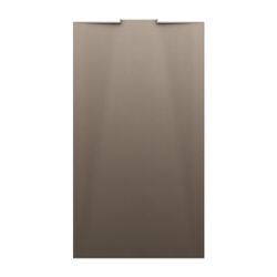 Laufen Duschwanne NIA 1000x1800x38mm, Caffè, aus Marbond, mit Wandablauf... LAUFEN-H2110301290001 7612738112233 (Abb. 1)