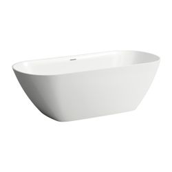 Laufen freistehende Badewanne LUA 750x1700x540mm, Weiß, Marbond... LAUFEN-H2200820000001 7612738991692 (Abb. 1)