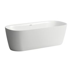 Laufen freistehende Badewanne MEDA, 800x1800x590mm, glänzend, Weiß, Marbond, Übe... LAUFEN-H2201120000001 7612738097134 (Abb. 1)