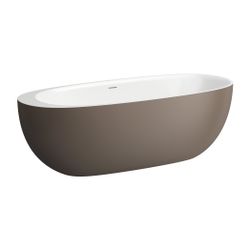 Laufen Freistehende Badewanne, Ilbagnoalessi, 800x1850x590mm, Mattweiß, Mattcaff... LAUFEN-H2209721660001 7612738102807 (Abb. 1)