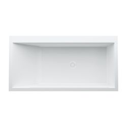 Laufen freistehende Badewanne Kartell, LED-Beleuchtung 860x1700x440mm, Weiß, aus... LAUFEN-H2233320006161 7612738299484 (Abb. 1)