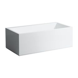 Laufen Badewanne Kartell, LED-Beleuchtung 860x1700x590mm, Weiß, Ecke rechts mit ... LAUFEN-H2233350006161 7612738299460 (Abb. 1)