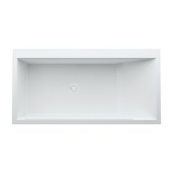 Laufen freistehende Badewanne Kartell, LED-Beleuchtung 860x1700x540mm, Weiß, aus... LAUFEN-H2243320006161 7612738299545 (Abb. 1)