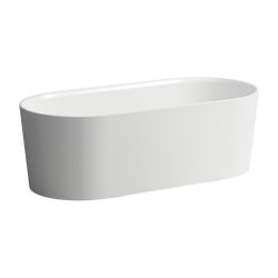 Laufen freistehende Badewanne VAL 750x1600x520mm, Weiß, aus Sentec Mineralgusswe... LAUFEN-H2302820000001 7612738347352 (Abb. 1)