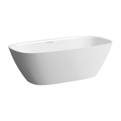 Laufen freistehende Badewanne INO 750x1700x520mm, Weiß, aus Sentec Mineralgusswe... LAUFEN-H2313020000001 7612738349851 (Abb. 1)