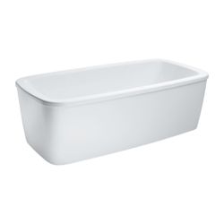 Laufen freistehende Badewanne Palmoba 900x1800x610mm, Weiß, aus Sanitäracryl... LAUFEN-H2318000000001 4014804496866 (Abb. 1)