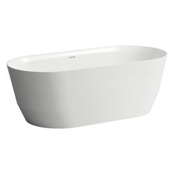 Laufen Badewanne freistehend Pro 750x1650x550mm Marbond, Weiß matt... LAUFEN-H2399527570001 7612738132316 (Abb. 1)