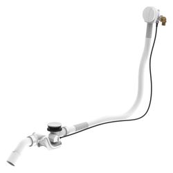 Laufen Ab- und Überlaufgarnitur, mit Wannenzulauffunktion, Weiß matt, H295149268... LAUFEN-H2951492680001 7612738124960 (Abb. 1)