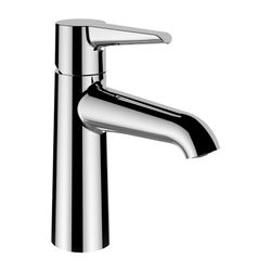 Laufen Einhebel-Waschtischmischer Pure Festauslauf Ausladung 110mm, Chrom, ohne ... LAUFEN-HF901702100000 7612738997601 (Abb. 1)