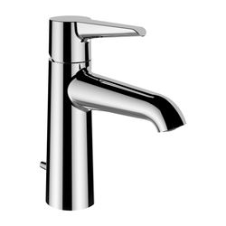 Laufen Einhebel-Waschtischmischer Pure Festauslauf Ausladung 110mm, Chrom, mit A... LAUFEN-HF901701100000 7612738997595 (Abb. 1)